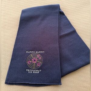 Rare vintage Duran Duran Astronaut reunion tour limited VIP scarf memorabilia